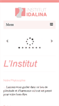 Mobile Screenshot of institut-idalina.ch